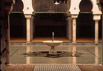 Interior de la mezquita de Fez, marruecos Fot: Toni Nogales