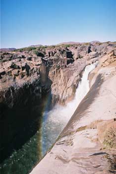 Augrabies Falls, Orange River Sudáfrica Foto: Toni Nogales