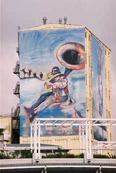 Mural en Ciudad del Cabo, viajes a Sudáfrica Foto: Toni Nogales