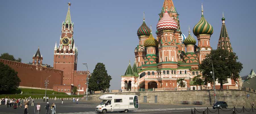 Viaje en autocaravana a Moscú